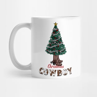 Christmas Cowboy Mug